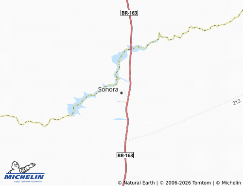 Mappa MICHELIN Sonora - ViaMichelin