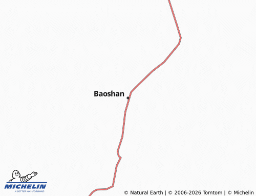 Mapa MICHELIN Baoshan - ViaMichelin