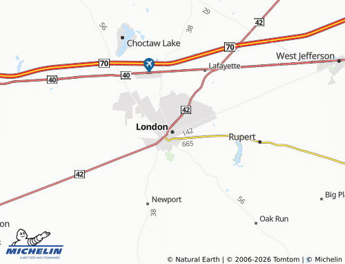 Mappa MICHELIN London - ViaMichelin