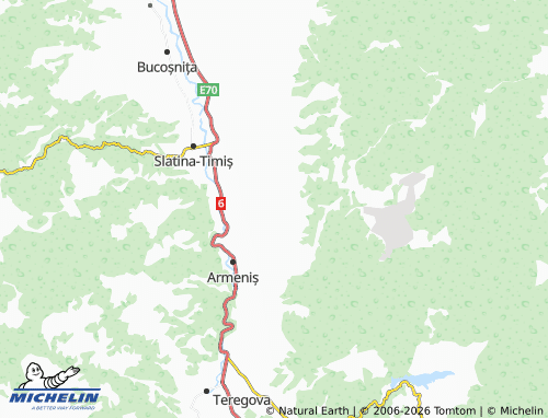 MICHELIN-Landkarte Sat Bătrân - ViaMichelin
