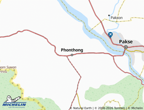 Kaart MICHELIN Phonthong - ViaMichelin