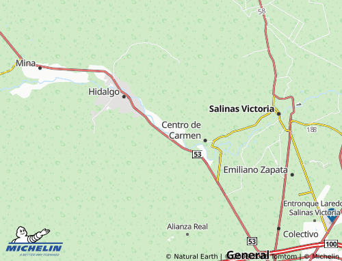 MICHELIN Abasolo map - ViaMichelin