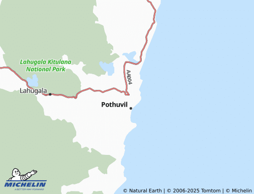 Mappa MICHELIN Pakkiyawatta 1 - ViaMichelin