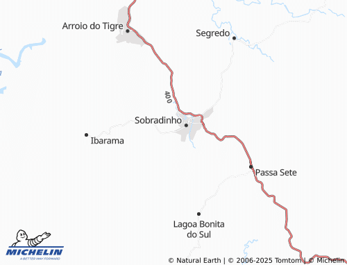 MICHELIN-Landkarte Peões - ViaMichelin