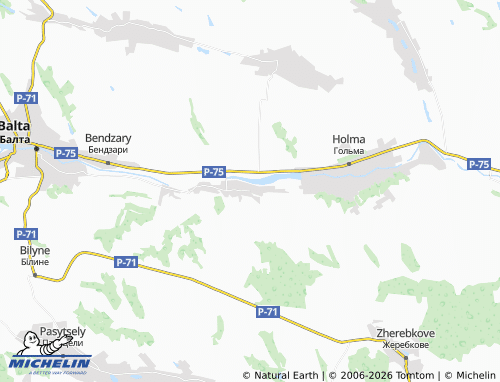 Mapa MICHELIN Pereloty - ViaMichelin