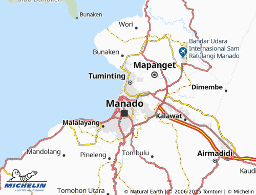 Mapa MICHELIN Karame - ViaMichelin