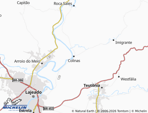 Mapa MICHELIN Colinas - ViaMichelin