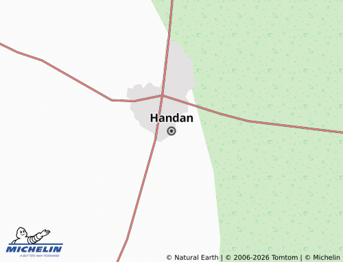 MICHELIN Handan map - ViaMichelin