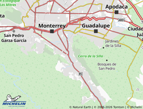 Mappa MICHELIN Villa Las Fuentes - ViaMichelin