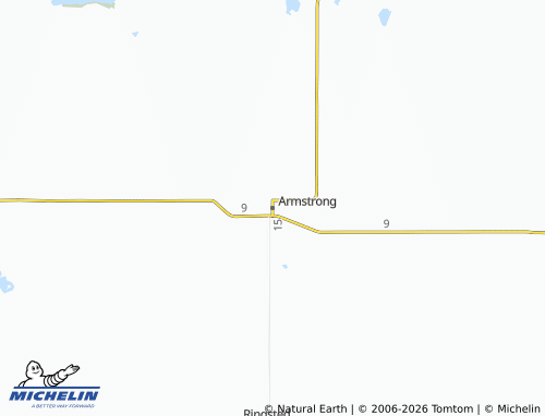Mappa MICHELIN Armstrong - ViaMichelin