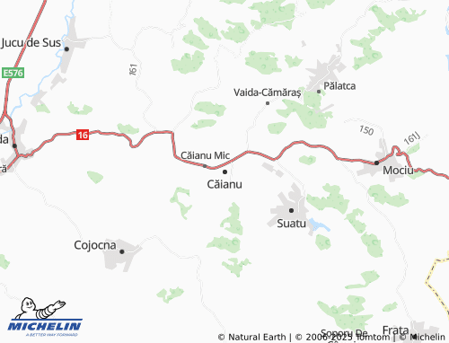 MICHELIN Căianu map - ViaMichelin