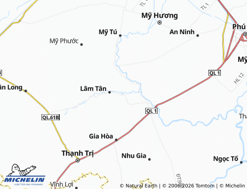 Mapa MICHELIN Lâm Kiết - ViaMichelin