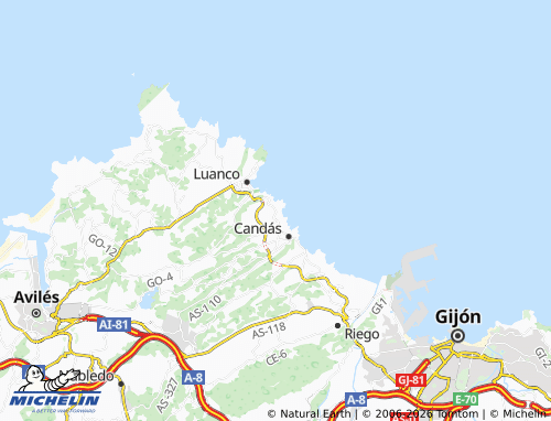 Mapa MICHELIN Antromero - ViaMichelin