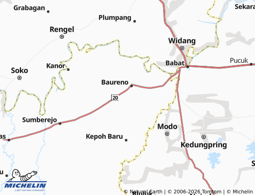 Carte MICHELIN Blongsong - ViaMichelin