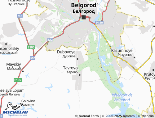 MICHELIN Dubovoye map - ViaMichelin