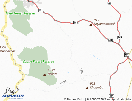 MICHELIN Minthonji map - ViaMichelin