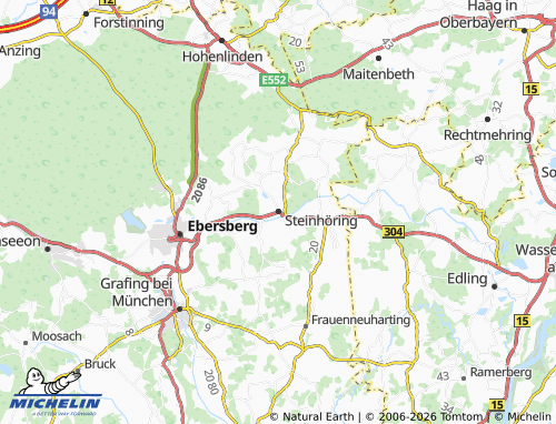 MICHELIN Steinhöring map - ViaMichelin
