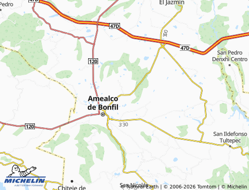 Mapa MICHELIN San Miguel Dehetí - ViaMichelin