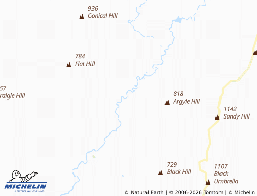 Mapa MICHELIN Argyle Hill - ViaMichelin