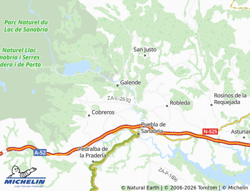 MICHELIN Rabanillo map - ViaMichelin