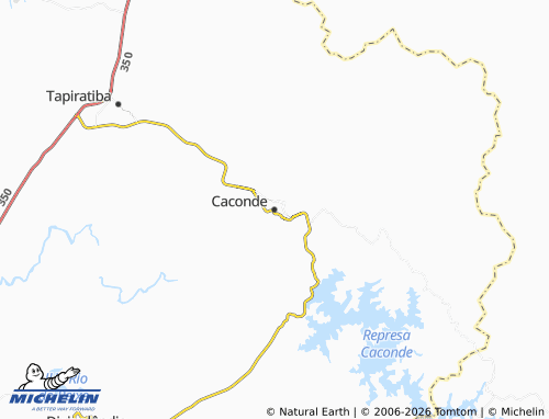 Mapa MICHELIN Caconde - ViaMichelin