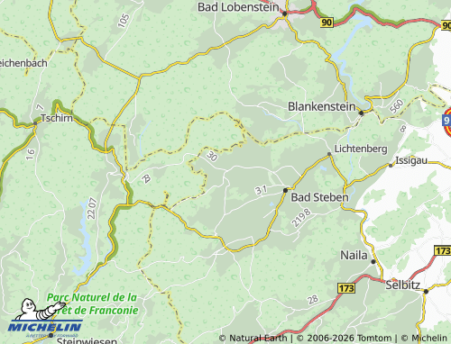 MICHELIN Langenbach map - ViaMichelin