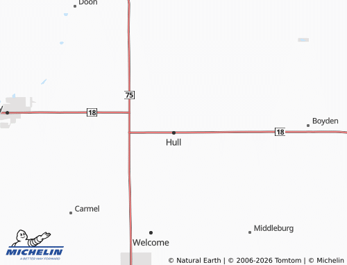 Mappa MICHELIN Hull - ViaMichelin