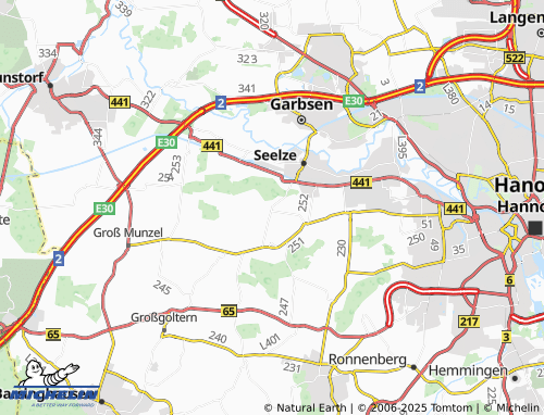 MICHELIN-Landkarte Almhorst - ViaMichelin