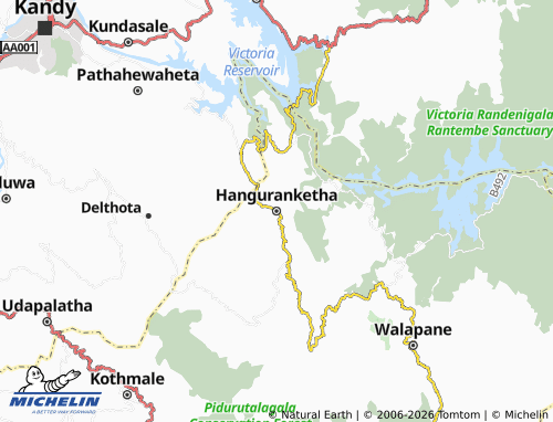 Mappa MICHELIN Hanguranketha - ViaMichelin