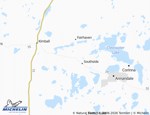 Carte MICHELIN South Haven - ViaMichelin