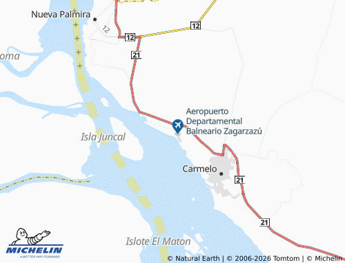 MICHELIN Zagarzazú map - ViaMichelin