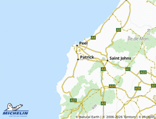 Carte MICHELIN Patrick - ViaMichelin