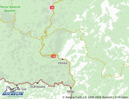 MICHELIN Giurgiuț map - ViaMichelin