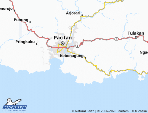 Mapa MICHELIN Sukoharjo - ViaMichelin