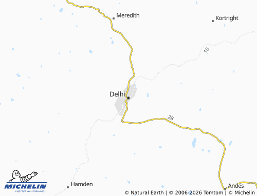 Mapa MICHELIN Delhi - ViaMichelin