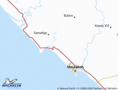 Mappa MICHELIN Cot Mesjid - ViaMichelin