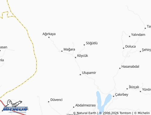 Mappa MICHELIN Köycük - ViaMichelin