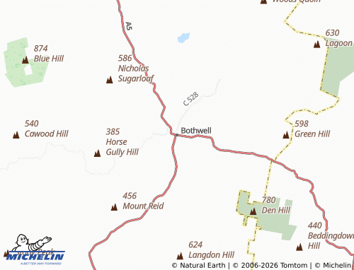 Mapa MICHELIN Bothwell - ViaMichelin