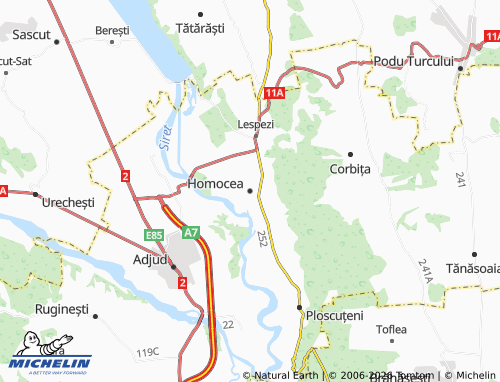 Mappa MICHELIN Homocea - ViaMichelin