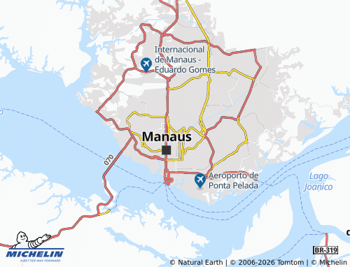 Mapa MICHELIN Parque Dez de Novembro - ViaMichelin