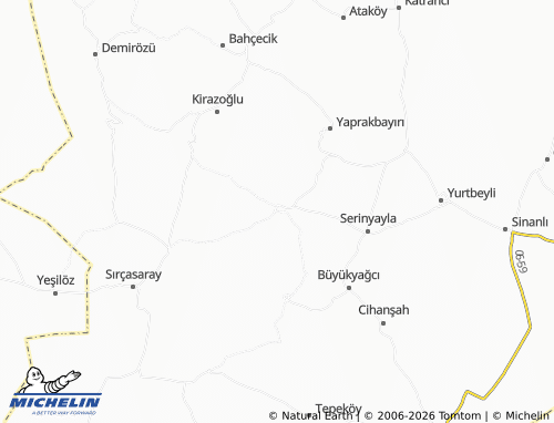 MICHELIN Devecipınarı map - ViaMichelin