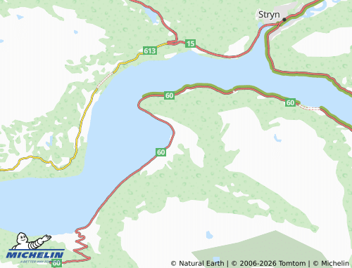 Mappa MICHELIN Innvik - ViaMichelin