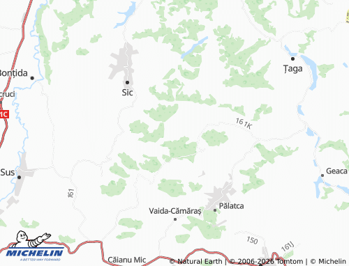 Mappa MICHELIN Băgaciu - ViaMichelin