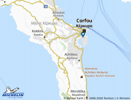 Mapa MICHELIN Pigadia - ViaMichelin