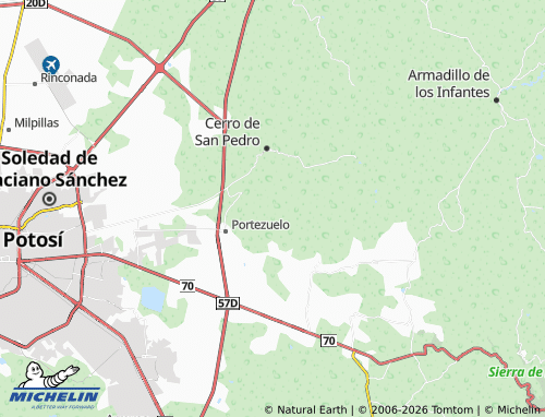 MICHELIN Cuesta de Campa map - ViaMichelin