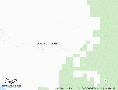 Mapa MICHELIN South Umpqua - ViaMichelin