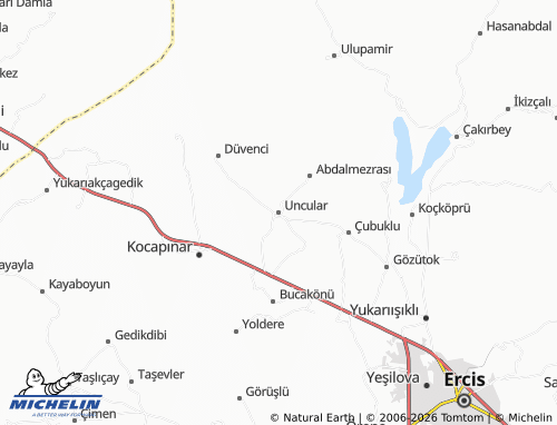 Mapa MICHELIN Uncular - ViaMichelin