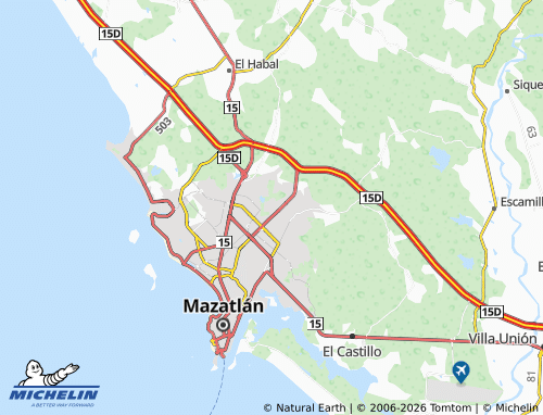 Mapa MICHELIN Valle Bonito - ViaMichelin