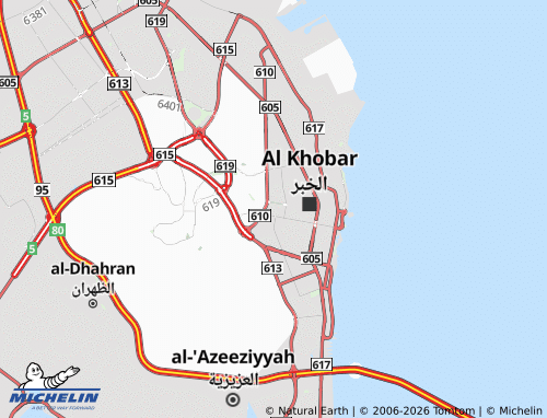 MICHELIN-Landkarte al-Huda - ViaMichelin