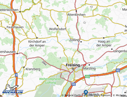 MICHELIN Haindlfing map - ViaMichelin